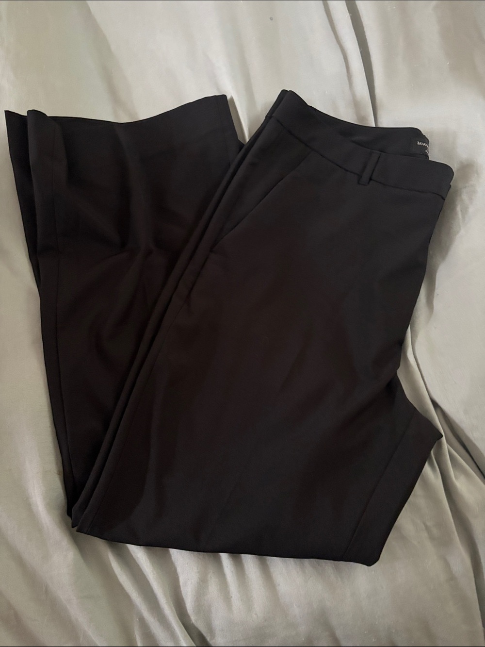 Women’s Black Dress Pants - Modern Straight Leg